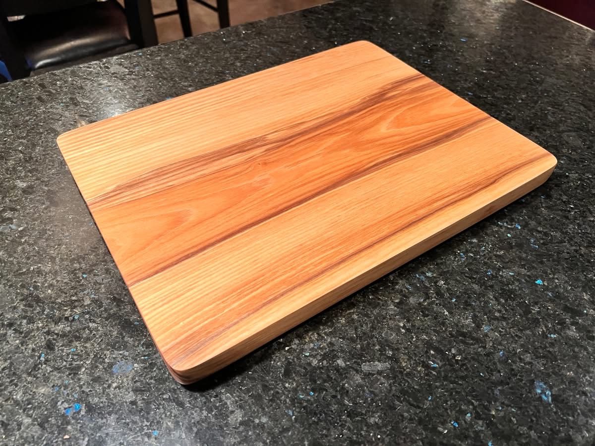 Handmade wood cutting board